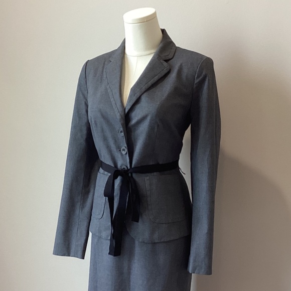Halogen 3pc Petite Suit - Jacket/Skirt/Trousers - 8P/10P - Picture 3 of 12
